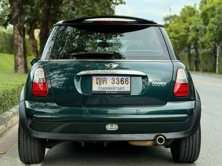 Mini COOPER 3 DOOR HATCH 2004 1.5 Sedan เบนซิน ไม่ติดแก๊ส เกียร์อัตโนมัติ เขียว รูปที่ 4