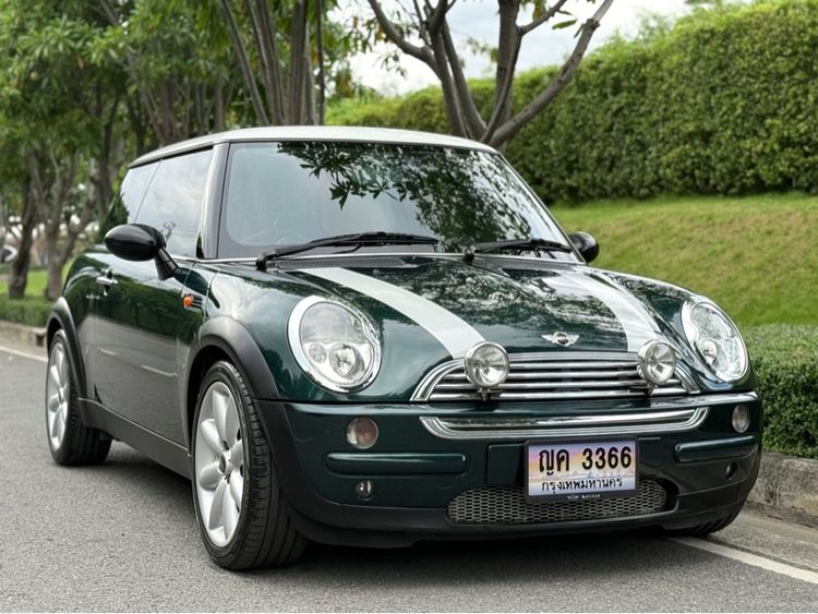 Mini COOPER 3 DOOR HATCH 2004 1.5 Sedan เบนซิน ไม่ติดแก๊ส เกียร์อัตโนมัติ เขียว รูปที่ 2