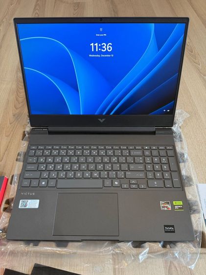 New HP Victus Gaming Notebook 15-fb3086ax black