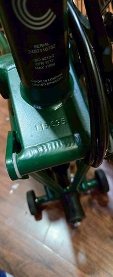 Dec2024 UK Brompton C-Line Bicycle 6 speed M6R Made in London รับประกัน 5ปี รูปที่ 10