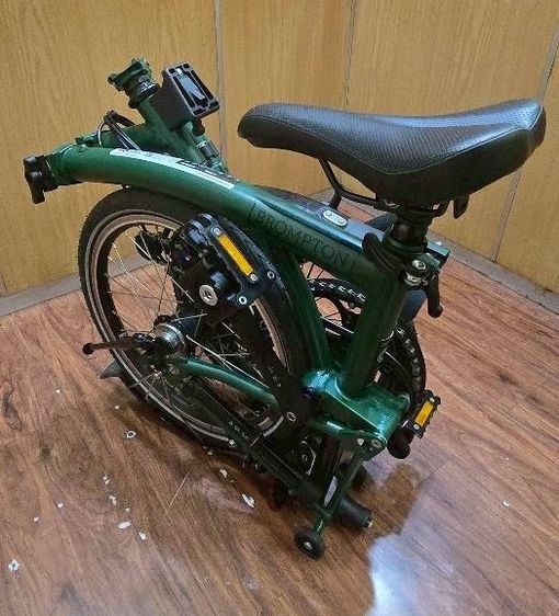 Dec2024 UK Brompton C-Line Bicycle 6 speed M6R Made in London รับประกัน 5ปี รูปที่ 6