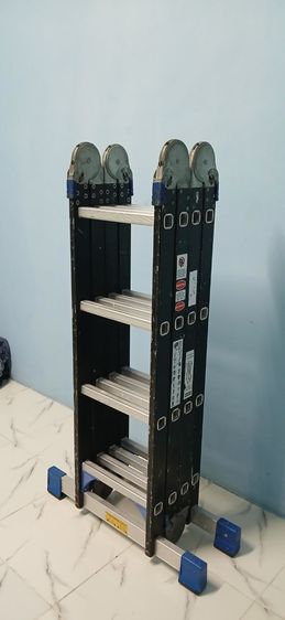 บันไดพับได้, บันไดตัว M , ตัว V , ตัว L , ปรับแนวตรงพาดผนังได้