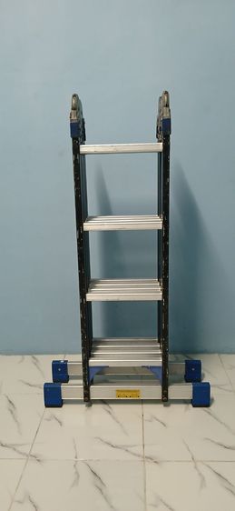 บันไดพับได้, บันไดตัว M , ตัว V , ตัว L , ปรับแนวตรงพาดผนังได้ รูปที่ 2