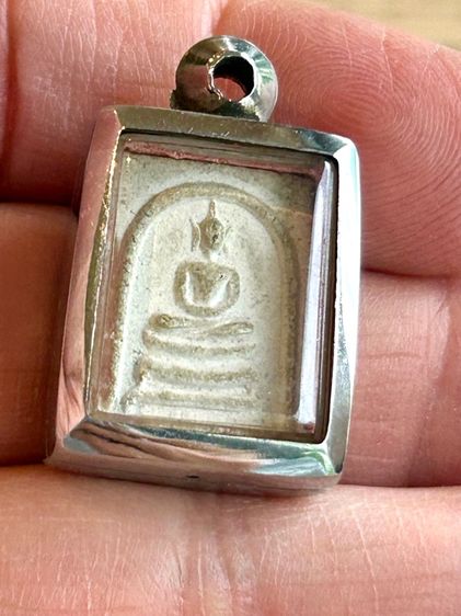 สมเด็จคะแนนเกศมงคล วัดประดู่ฉิมพลี หลังยันต์ ปี 2524 จัดสร้างด้วยผงเกสรหลวงปู่โต๊ะ รูปที่ 5