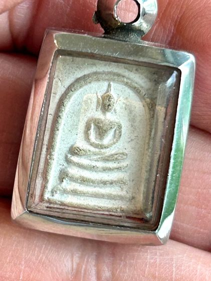 สมเด็จคะแนนเกศมงคล วัดประดู่ฉิมพลี หลังยันต์ ปี 2524 จัดสร้างด้วยผงเกสรหลวงปู่โต๊ะ รูปที่ 3