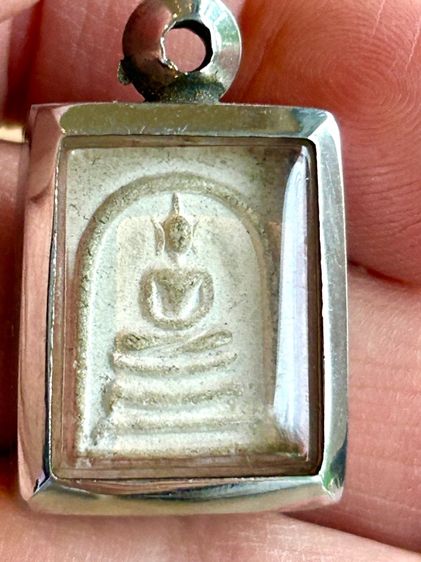 สมเด็จคะแนนเกศมงคล วัดประดู่ฉิมพลี หลังยันต์ ปี 2524 จัดสร้างด้วยผงเกสรหลวงปู่โต๊ะ รูปที่ 4