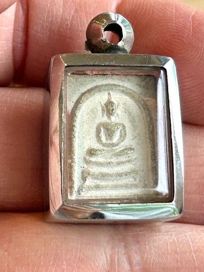 สมเด็จคะแนนเกศมงคล วัดประดู่ฉิมพลี หลังยันต์ ปี 2524 จัดสร้างด้วยผงเกสรหลวงปู่โต๊ะ รูปที่ 6