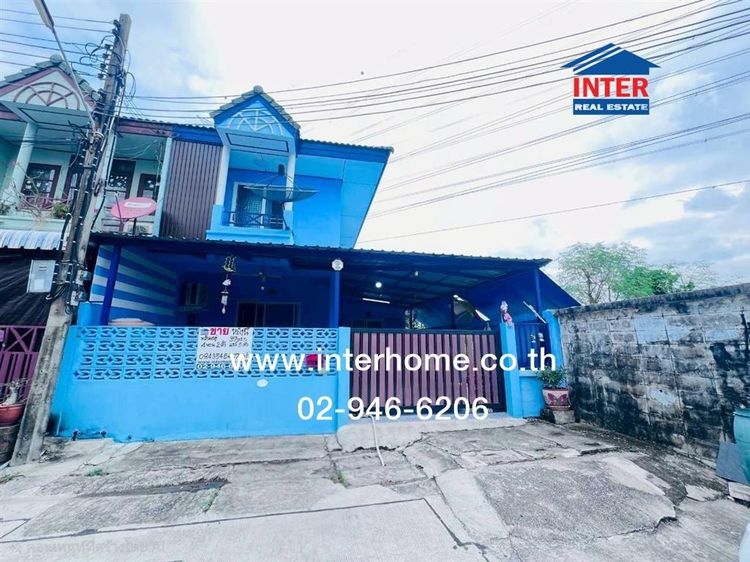 ทาวน์เฮ้าส์ 2 ชั้น 37 ตร.ว. หมู่บ้านสุธาวี (ซอยพรสว่าง) ถนนเทพารักษ์ บางพลี สมุทรปราการ