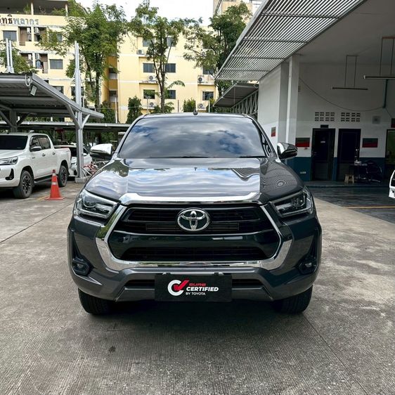 Toyota Hilux Revo 2022 Smart Cab 2.4 Entry Prerunner Pickup ดีเซล ไม่ติดแก๊ส เกียร์ธรรมดา เทา รูปที่ 2