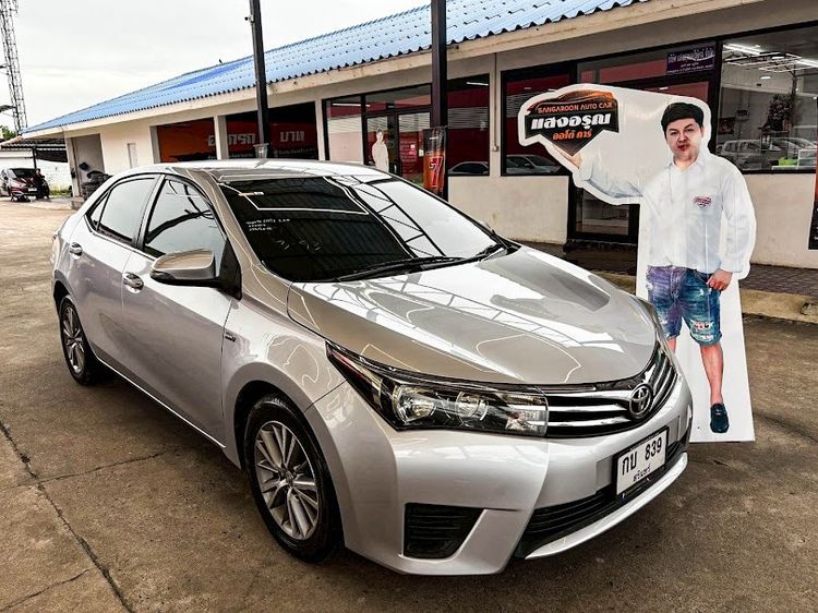 Toyota Altis 2014 1.6 G Sedan เบนซิน ไม่ติดแก๊ส เกียร์อัตโนมัติ บรอนซ์เงิน รูปที่ 3