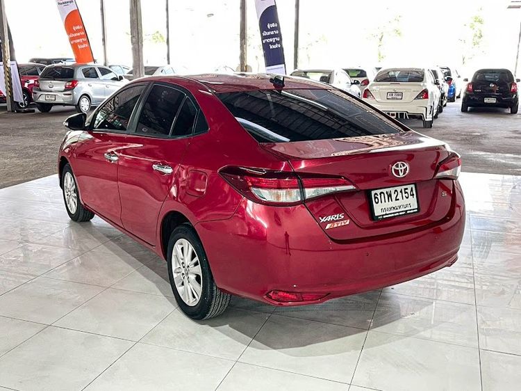 Toyota Yaris ATIV 2017 1.2 S Sedan เบนซิน ไม่ติดแก๊ส เกียร์อัตโนมัติ แดง รูปที่ 4