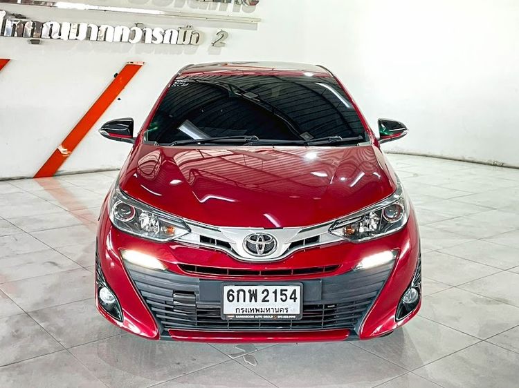 Toyota Yaris ATIV 2017 1.2 S Sedan เบนซิน ไม่ติดแก๊ส เกียร์อัตโนมัติ แดง รูปที่ 2