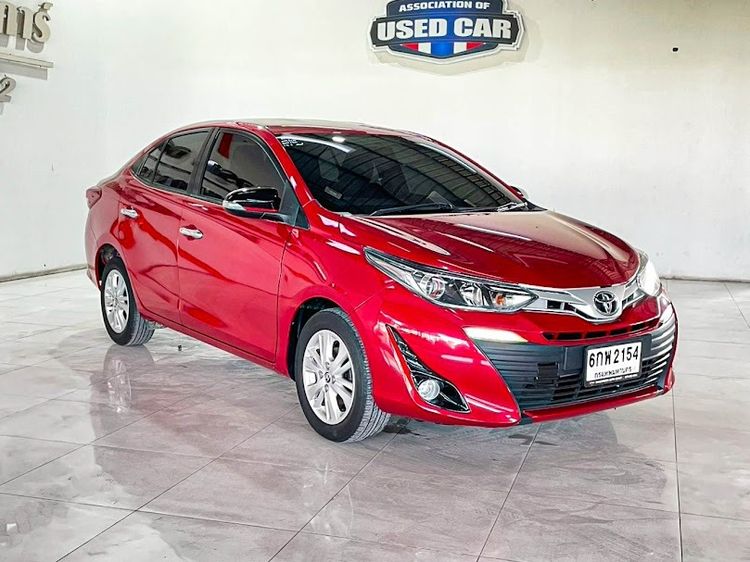 Toyota Yaris ATIV 2017 1.2 S Sedan เบนซิน ไม่ติดแก๊ส เกียร์อัตโนมัติ แดง รูปที่ 3