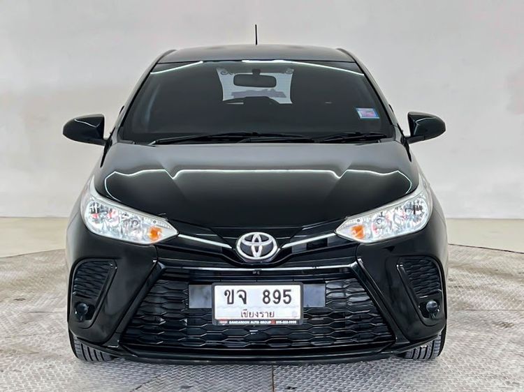 Toyota Yaris 2022 1.2 Entry Sedan เบนซิน ไม่ติดแก๊ส เกียร์อัตโนมัติ ดำ รูปที่ 2