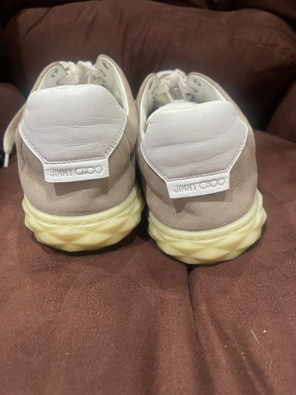 Jimmy choo diamotrainers beige suede รูปที่ 2