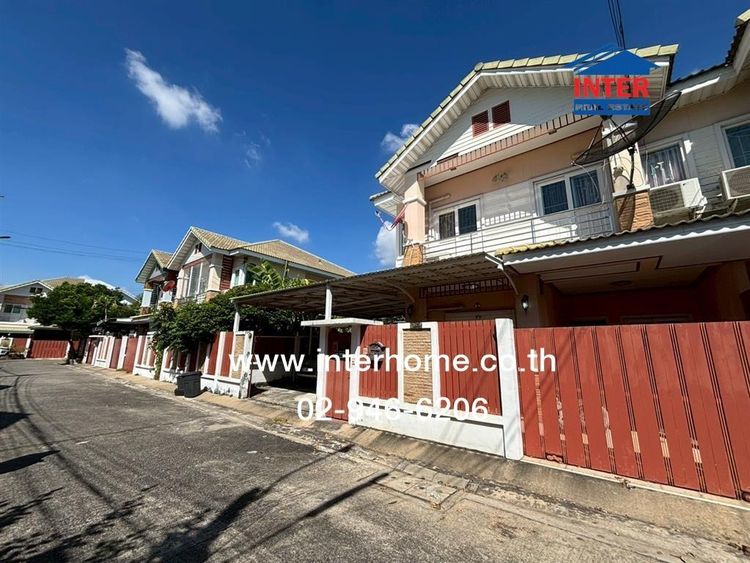 บ้านเเฝด 2 ชั้น 48 ตร.ว. หมู่บ้านปิ่นทอง4 ซอยช่างอากาศอุทิศ14 ถนนสรงประภา ถนนประชาอุทิศ เขตดอนเมือง กรุงเทพมหานคร รูปที่ 3