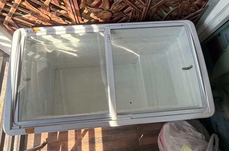 ตู้แช่แข็งมือสอง เกรด A ฝากระจก  ขนาด 15 คิว รูปที่ 3