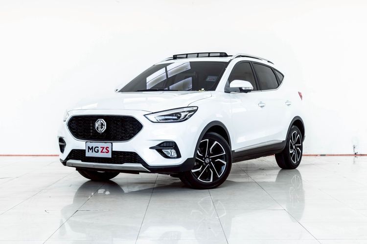 MG ZS 2021 1.5X+ Sunroof Utility-car เบนซิน ไม่ติดแก๊ส เกียร์อัตโนมัติ ขาว