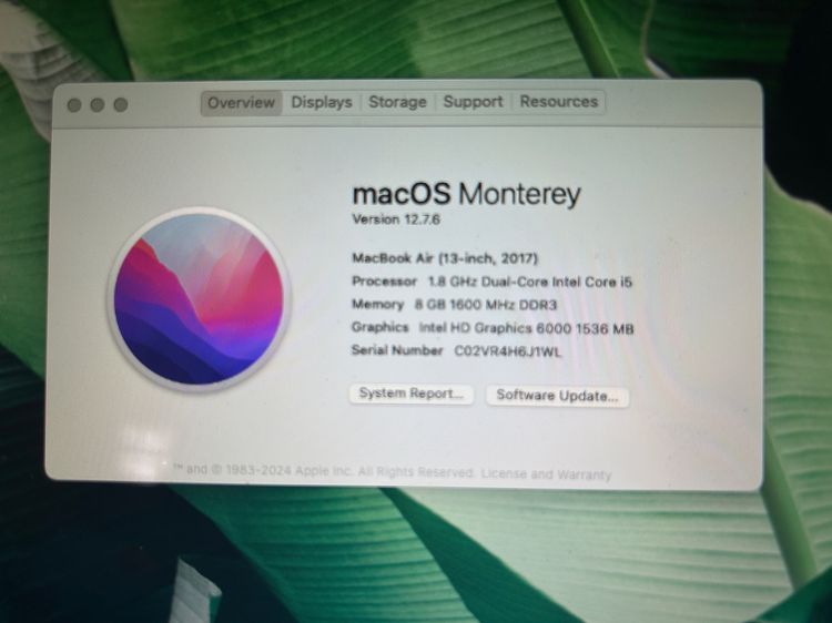 2017 Macbook air 13” 256gb รูปที่ 6