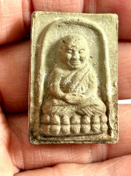 หลวงปู่ทวดเนื้อขาว พิมพ์สี่เหลี่ยม ฝังตะกรุด  รูปที่ 7