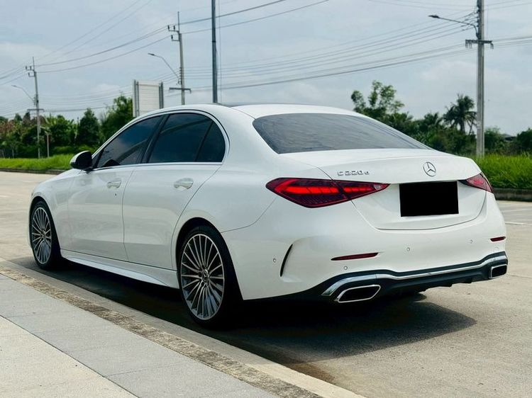 Mercedes-Benz C-Class 2023 C220 Sedan ดีเซล เกียร์อัตโนมัติ ขาว รูปที่ 4