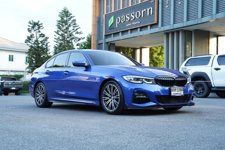 BMW Series 3 2021 320d Sedan ดีเซล เกียร์อัตโนมัติ น้ำเงิน