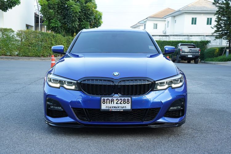 BMW Series 3 2021 320d Sedan ดีเซล เกียร์อัตโนมัติ น้ำเงิน รูปที่ 2