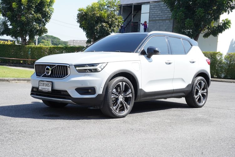 Volvo XC40 2021 Recharge 1.5 T5 Inscription Utility-car ไฮบริด เกียร์อัตโนมัติ เทา รูปที่ 3