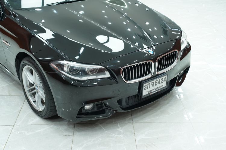 BMW Series 5 2014 525d Sedan ดีเซล เกียร์อัตโนมัติ ดำ รูปที่ 3