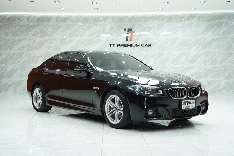BMW Series 5 2014 525d Sedan ดีเซล เกียร์อัตโนมัติ ดำ รูปที่ 2