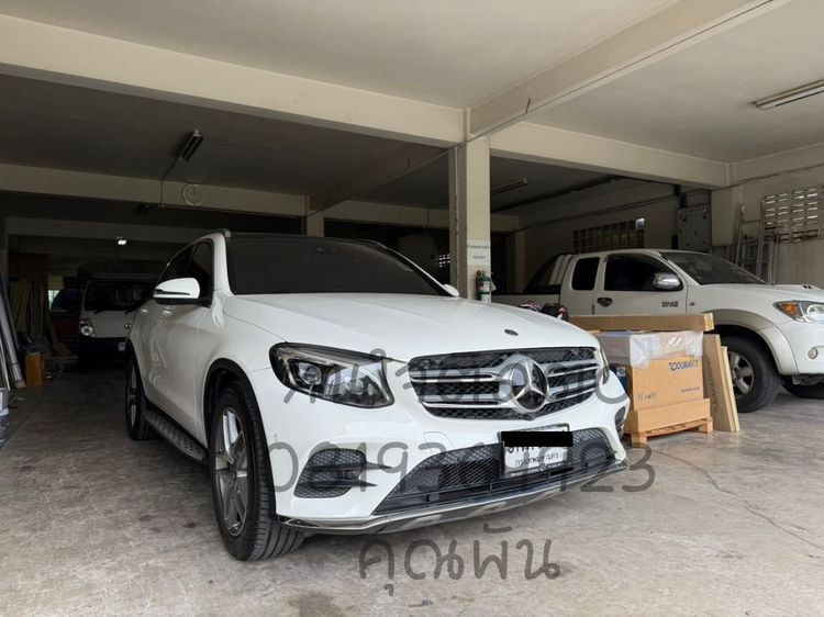 Mercedes-Benz GLC-Class 2019 Sedan ดีเซล เกียร์อัตโนมัติ ขาว รูปที่ 3