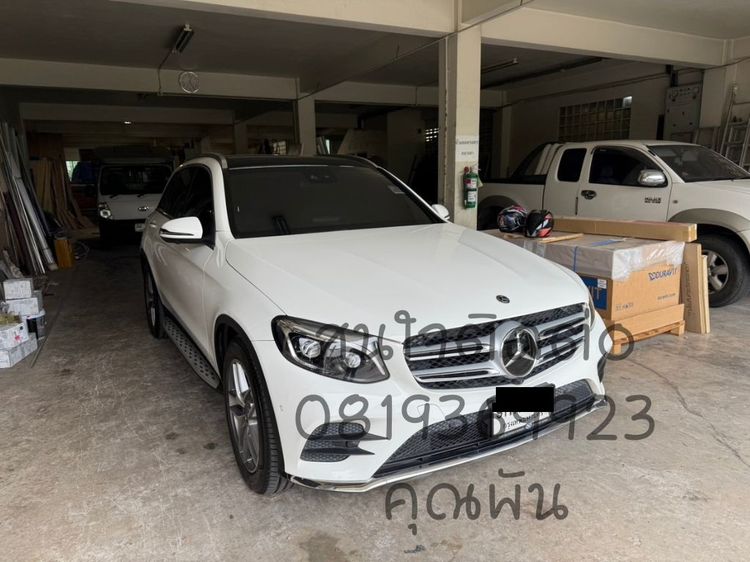 Mercedes-Benz GLC-Class 2019 Sedan ดีเซล เกียร์อัตโนมัติ ขาว รูปที่ 4