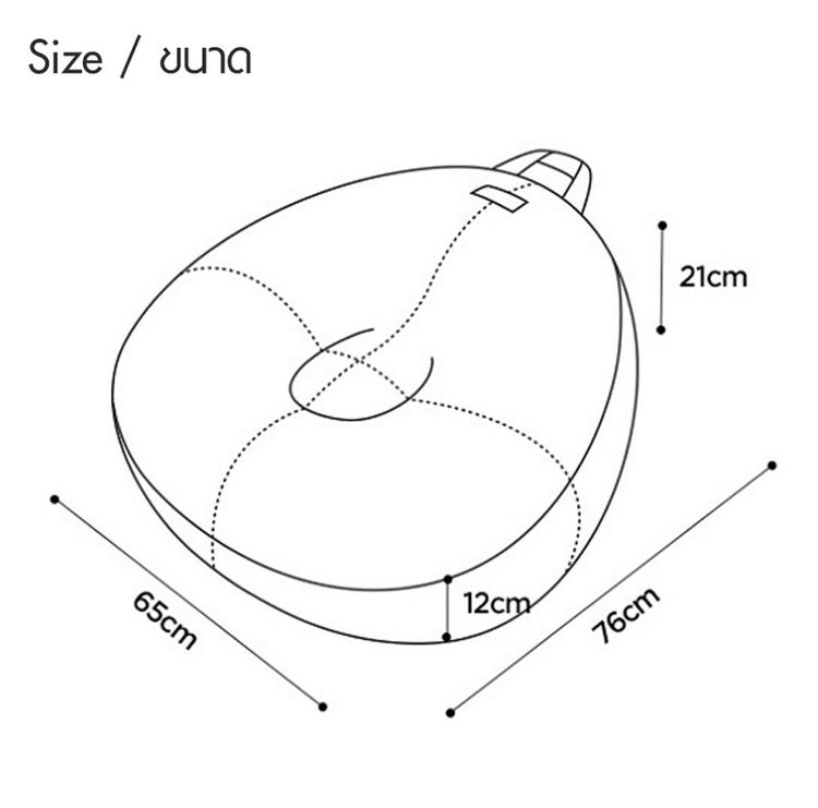 ELAVA ที่นอนกันกรดไหลย้อน รุ่น Dual รูปที่ 2
