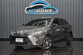TOYOTA YARIS 1.2 SPORT PREMIUM AT ปี 2020 จด 2021 สี เทา MA251128L
