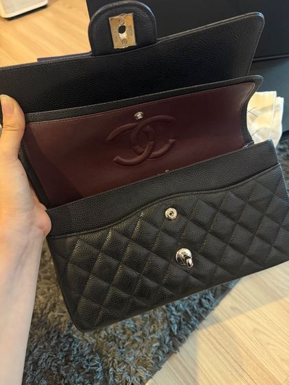 CHANEL CLASSIC 10 BLACK CAVIAR รูปที่ 4