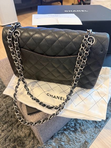 CHANEL CLASSIC 10 BLACK CAVIAR รูปที่ 2