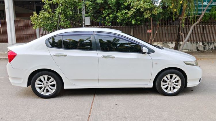 Honda City 2012 1.5 V Sedan เบนซิน ไม่ติดแก๊ส เกียร์อัตโนมัติ ขาว รูปที่ 3
