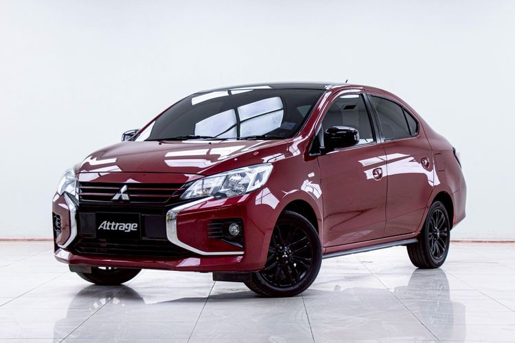รถ Mitsubishi Attrage 1.2 GLX สี แดง