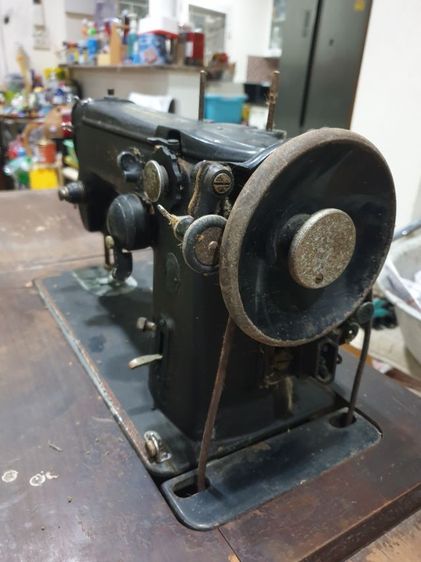 จักรเย็บผ้าโบราณ singer วินเทจ เก่าเก็บสมัยคุณยาย 80 กว่าปี รูปที่ 5