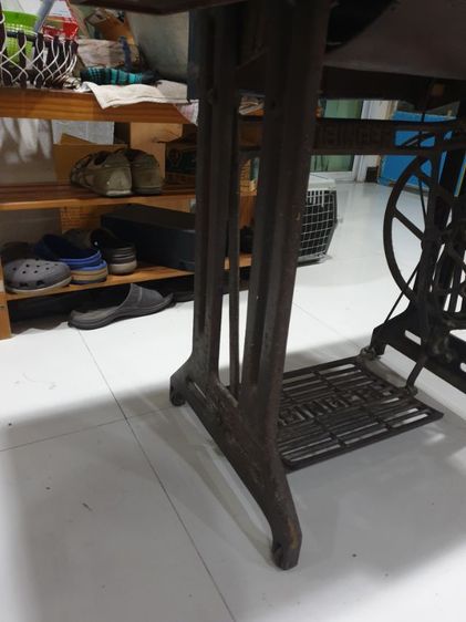 จักรเย็บผ้าโบราณ singer วินเทจ เก่าเก็บสมัยคุณยาย 80 กว่าปี รูปที่ 11