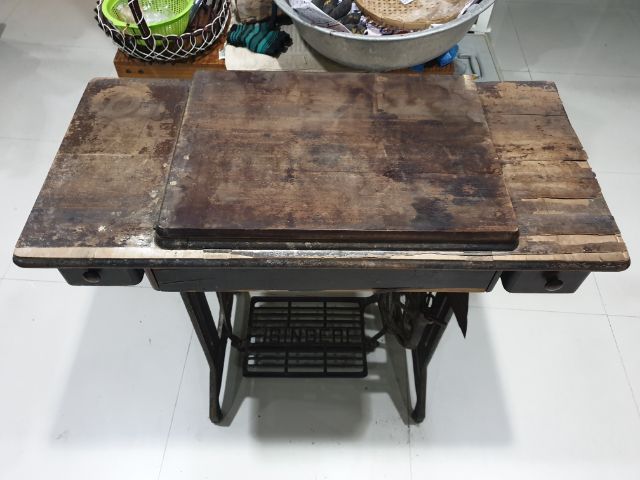 จักรเย็บผ้าโบราณ singer วินเทจ เก่าเก็บสมัยคุณยาย 80 กว่าปี รูปที่ 17