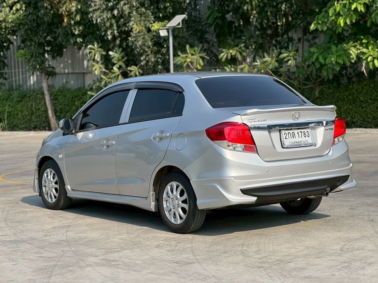 Honda Brio 2013 1.2 Amaze V Sedan เบนซิน เกียร์อัตโนมัติ เทา รูปที่ 4