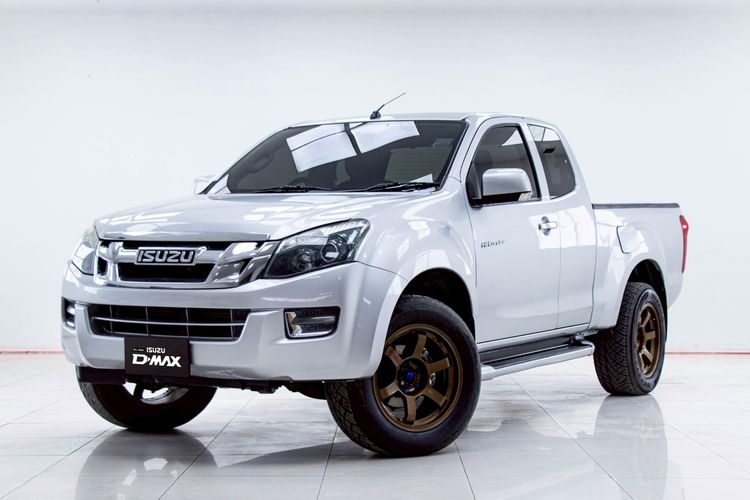 Isuzu D-MAX 2014 2.5 Hi-Lander Z Pickup ดีเซล ไม่ติดแก๊ส เกียร์ธรรมดา เทา รูปที่ 4