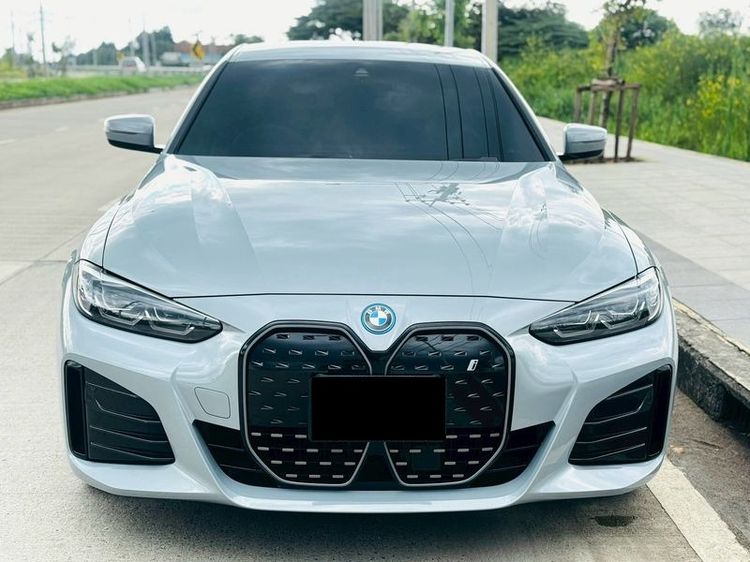 BMW I4 2024 eDrive35 M Sport Sedan ไฟฟ้า เกียร์อัตโนมัติ เทา รูปที่ 2