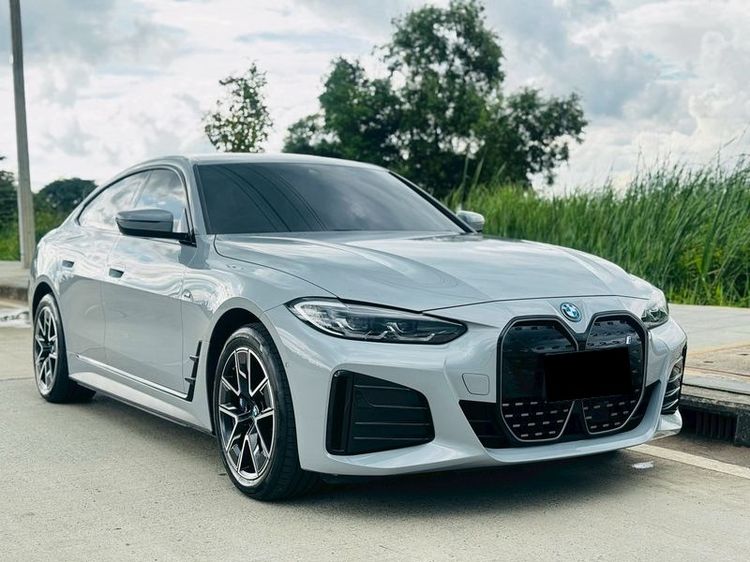 BMW I4 2024 eDrive35 M Sport Sedan ไฟฟ้า เกียร์อัตโนมัติ เทา รูปที่ 3
