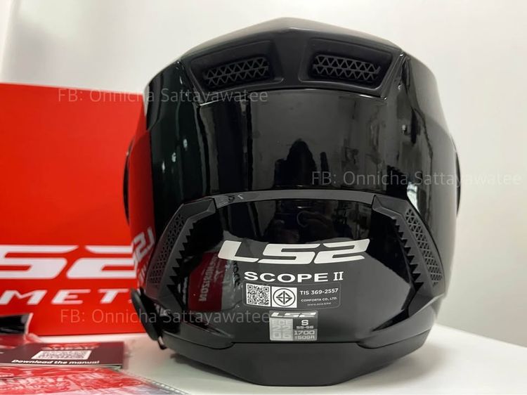 หมวกกันน็อคยกคาง LS2 รุ่น FF902 SCOPE 6 ไซต์ S รูปที่ 5