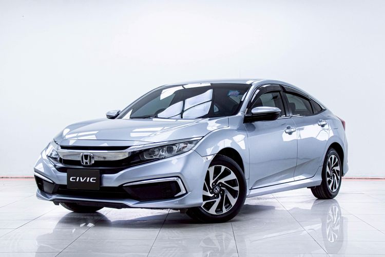 Honda Civic 2020 1.8 E i-VTEC Sedan เบนซิน ไม่ติดแก๊ส เกียร์อัตโนมัติ เทา รูปที่ 4