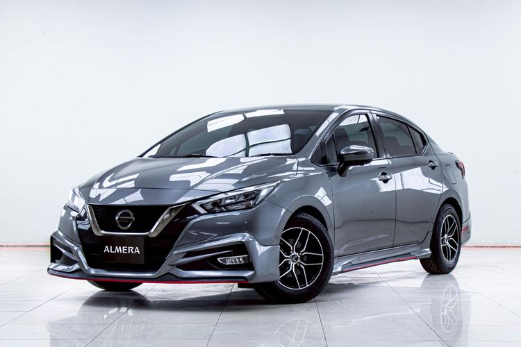 Nissan Almera 2020 1.0 VL Sedan เบนซิน ไม่ติดแก๊ส เกียร์อัตโนมัติ เทา