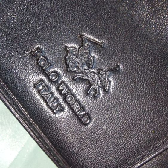 ❌️ขายแล้ว❌️POLO WORLD ⚜️ กระเป๋าสตางค์หนังแท้  สภาพสวย✨️