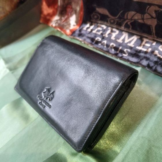 ❌️ขายแล้ว❌️POLO WORLD ⚜️ กระเป๋าสตางค์หนังแท้  สภาพสวย✨️ รูปที่ 4